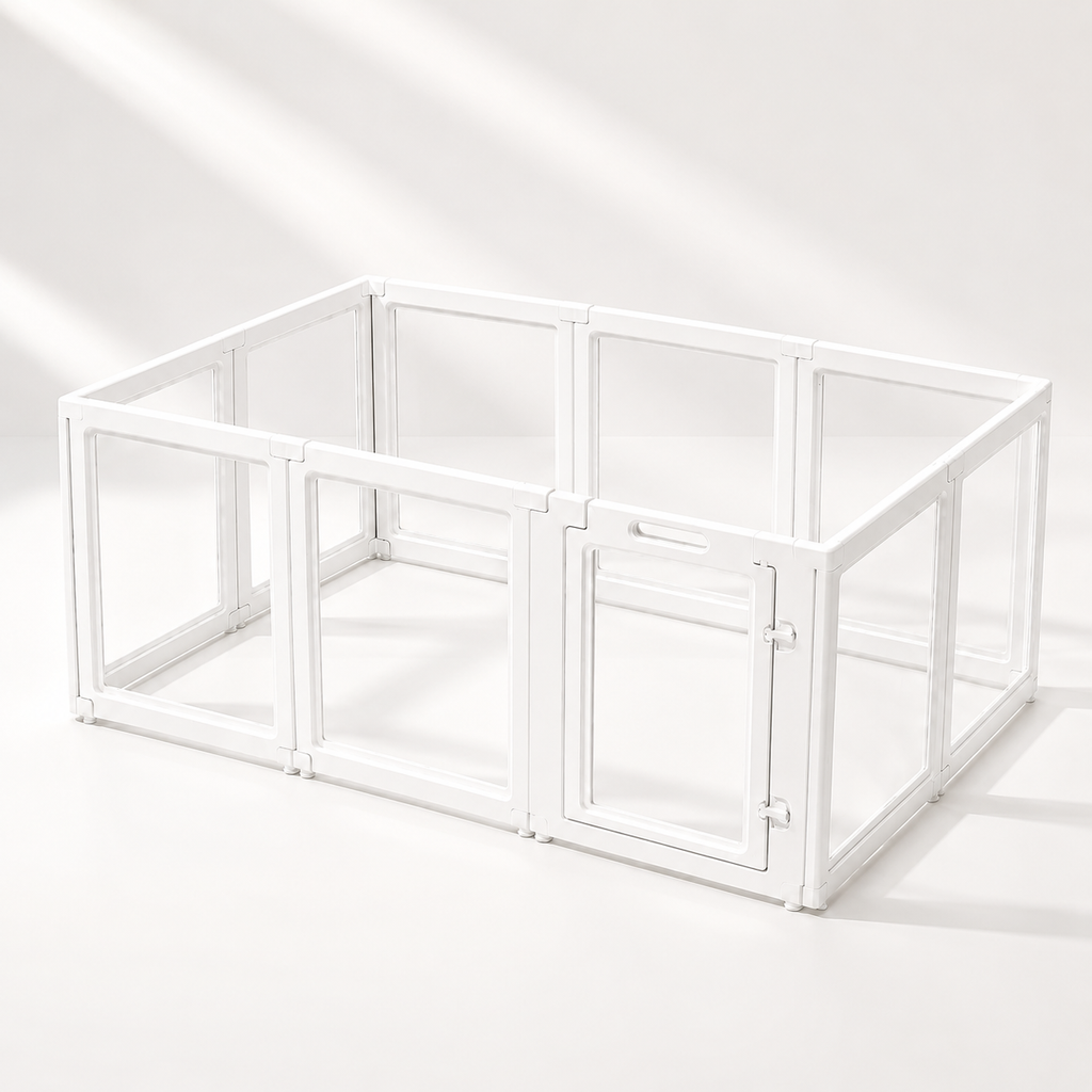 light blue Rabbit Indoor Pen enclosure cage